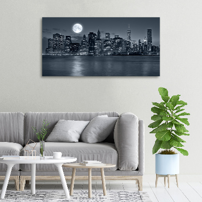 Tableau mural sur toile New York de nuit