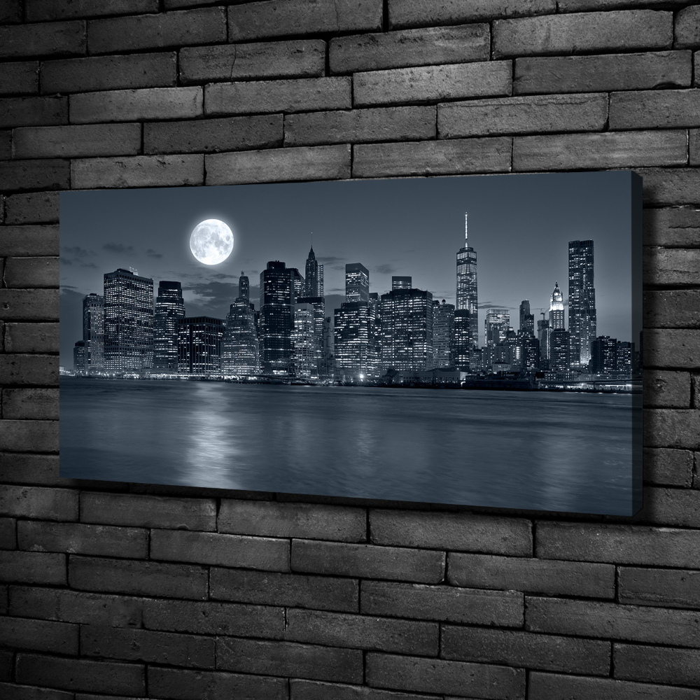 Tableau mural sur toile New York de nuit