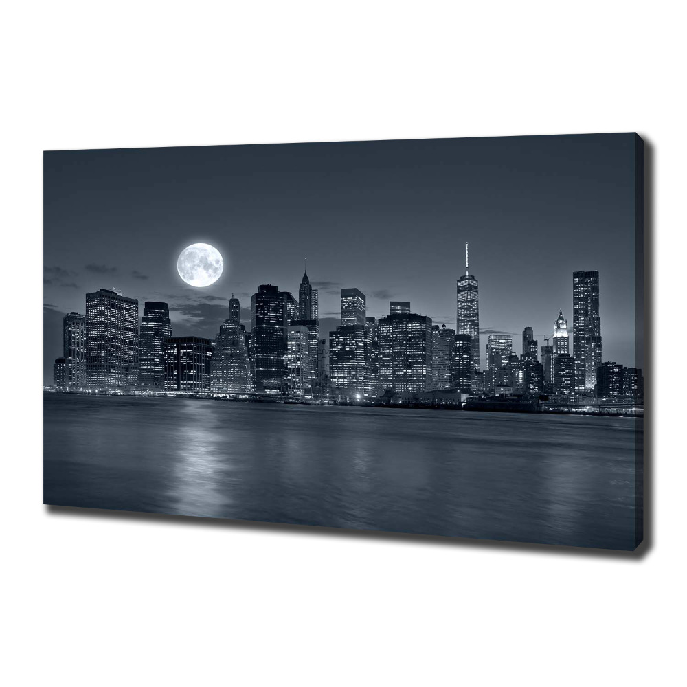 Tableau mural sur toile New York de nuit