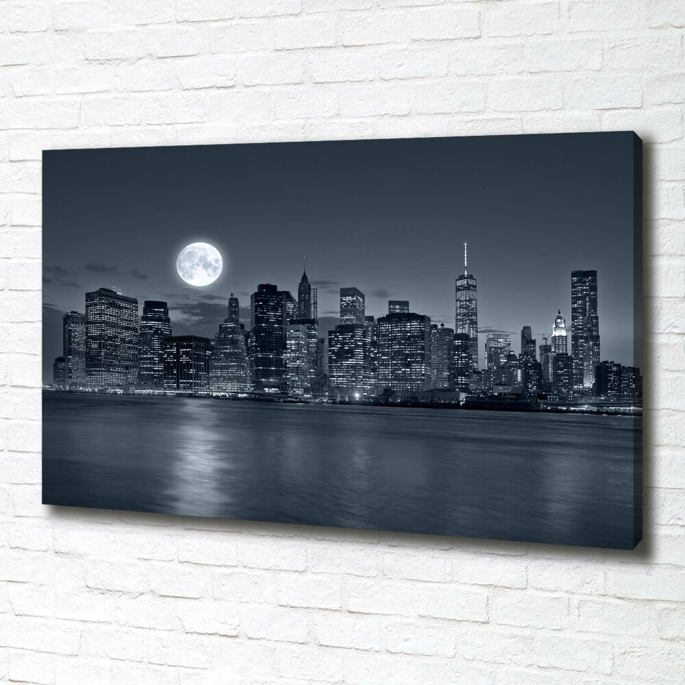 Tableau mural sur toile New York de nuit