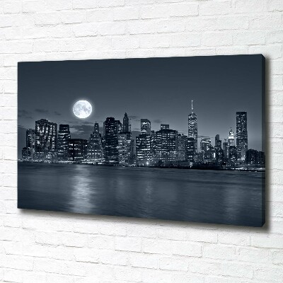 Tableau mural sur toile New York de nuit