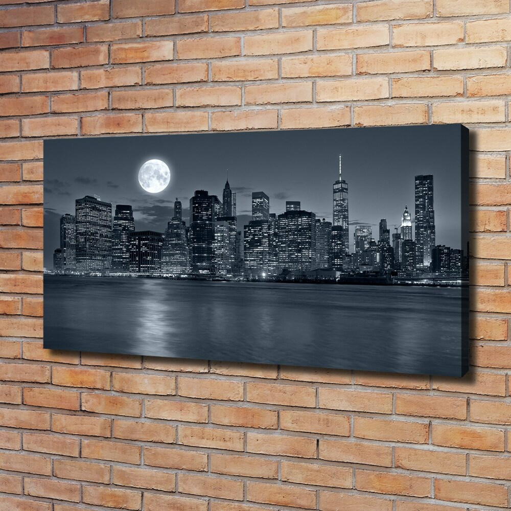 Tableau mural sur toile New York de nuit