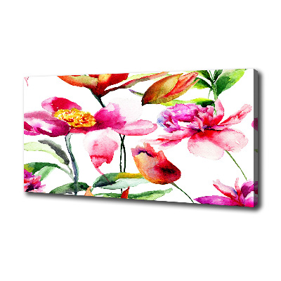 Tableau imprimé sur toile Fleurs sauvages