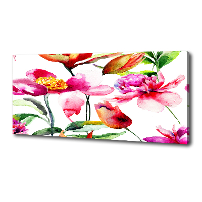 Tableau imprimé sur toile Fleurs sauvages