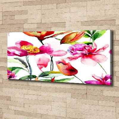 Tableau imprimé sur toile Fleurs sauvages