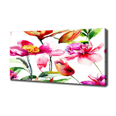 Tableau imprimé sur toile Fleurs sauvages