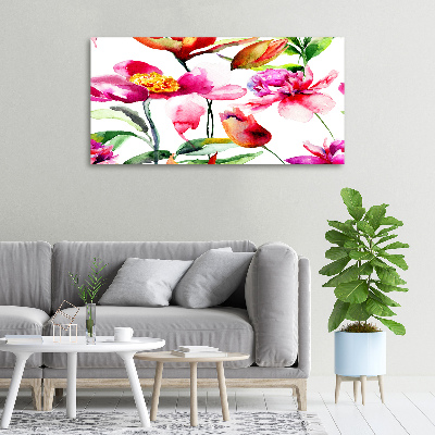 Tableau imprimé sur toile Fleurs sauvages