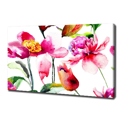 Tableau imprimé sur toile Fleurs sauvages