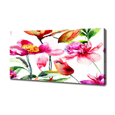 Tableau imprimé sur toile Fleurs sauvages