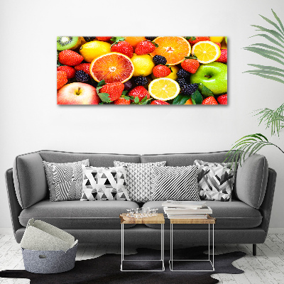 Tableau imprimé sur toile Fruits colorés