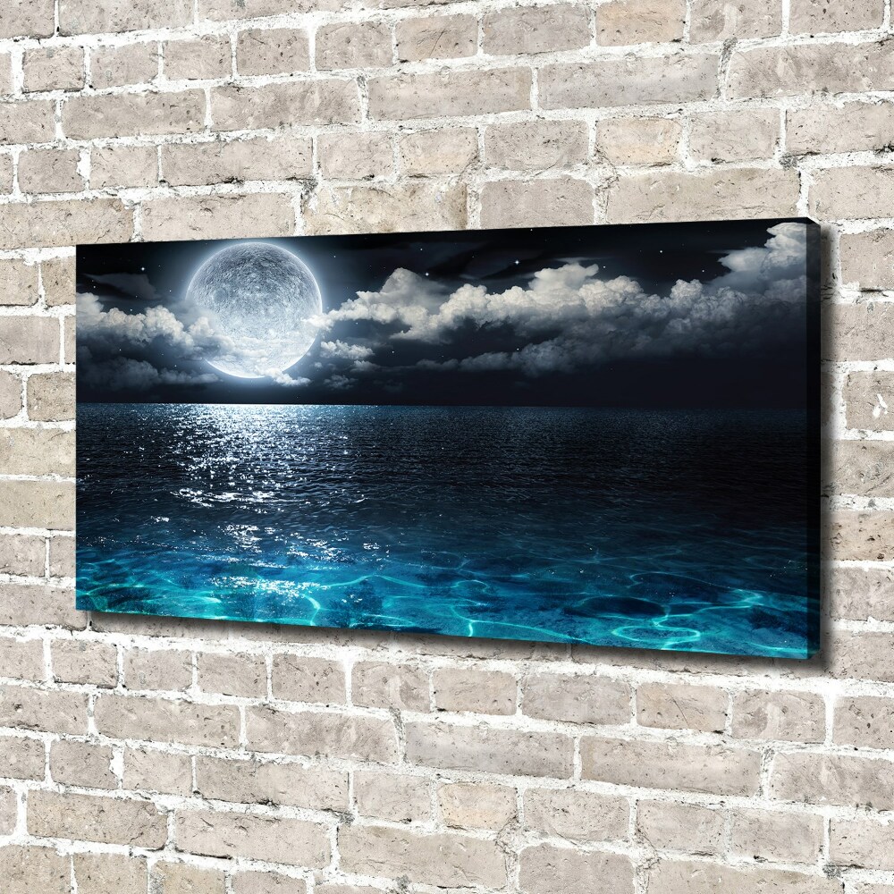 Tableau sur toile Pleine lune