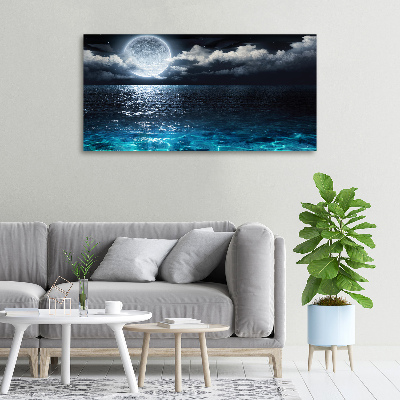 Tableau sur toile Pleine lune