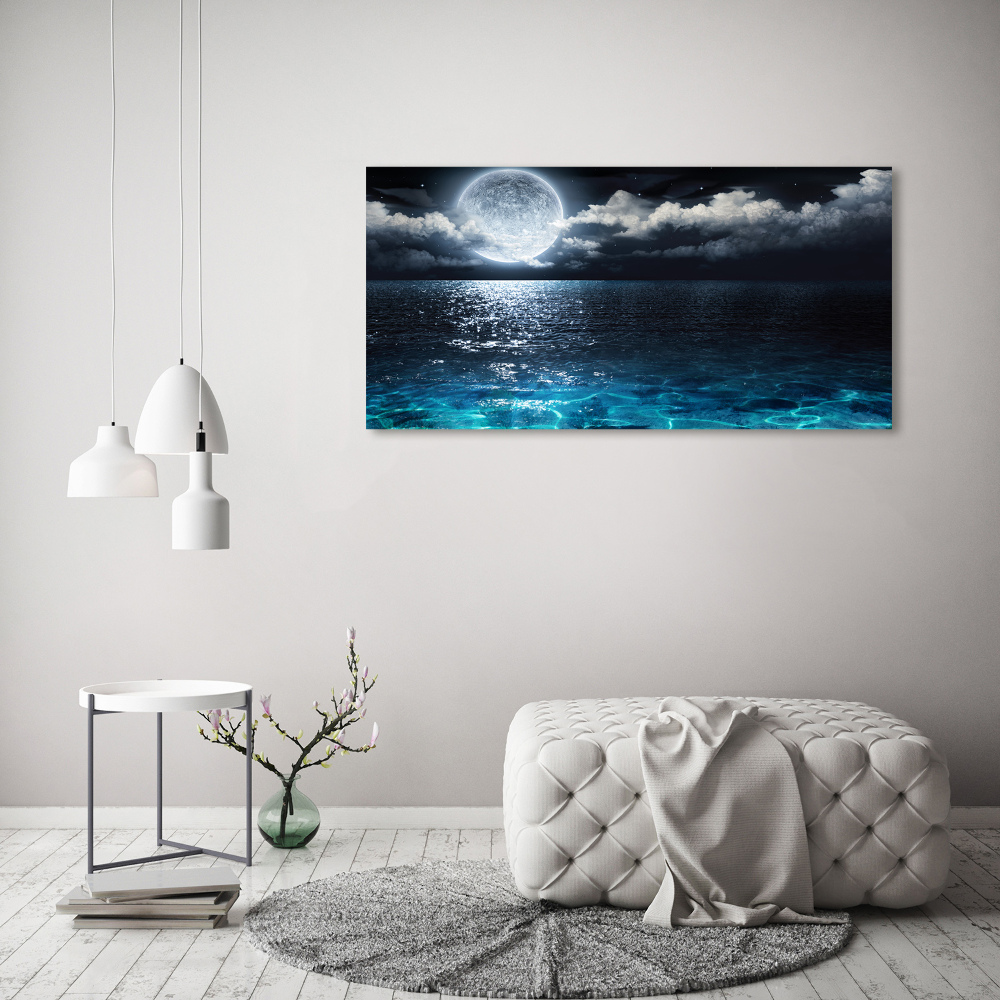 Tableau sur toile Pleine lune