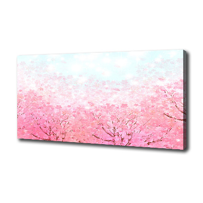 Tableau imprimé sur toile Cerisier en fleurs