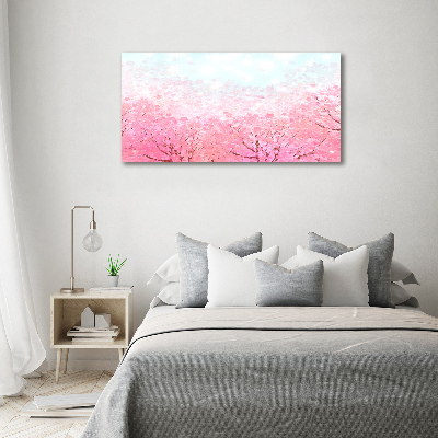 Tableau imprimé sur toile Cerisier en fleurs