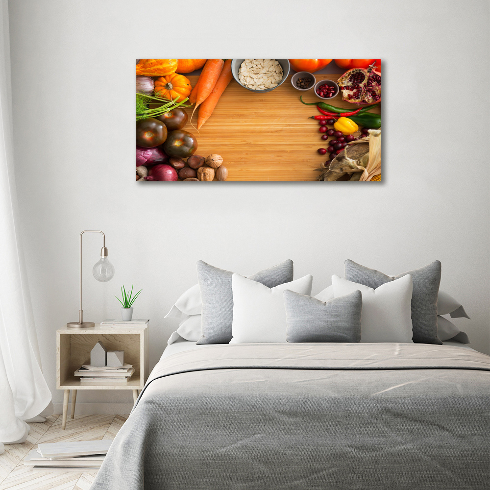 Tableau sur toile Légumes d'automne