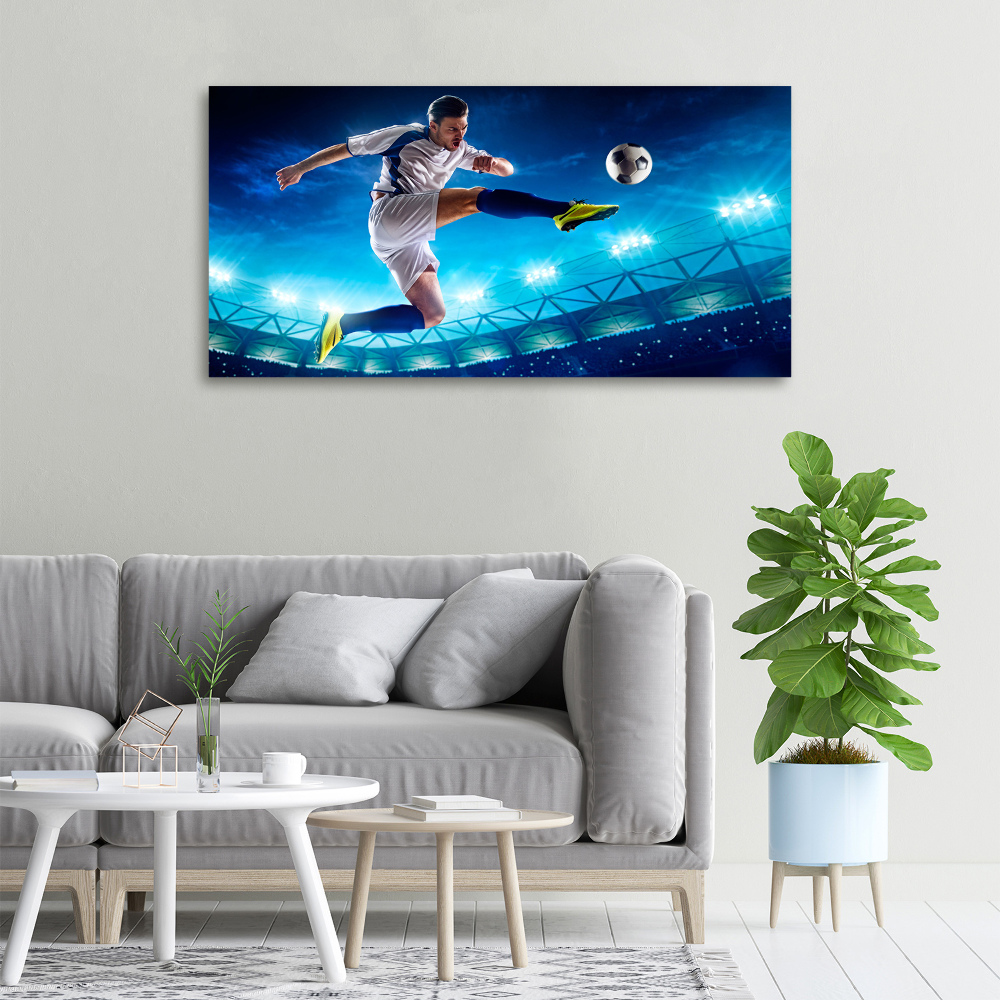 Tableau photo sur toile Football dans le stade