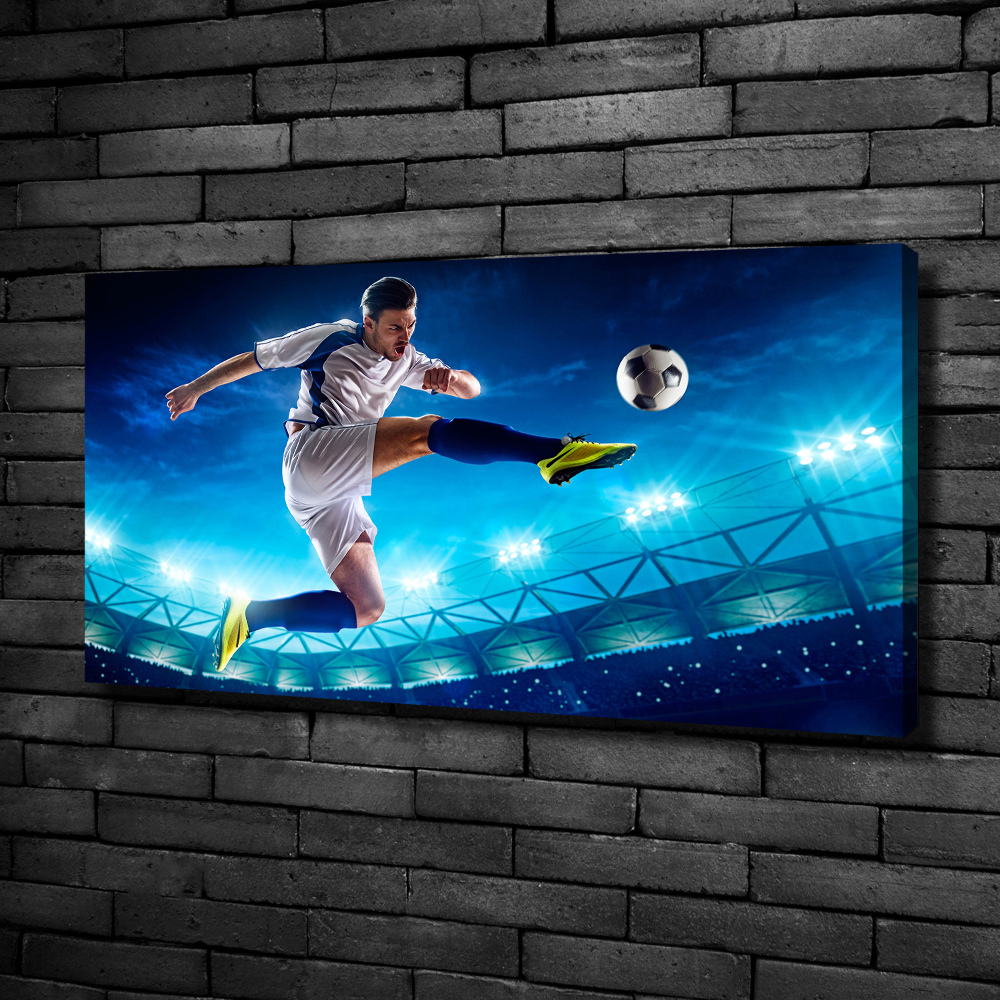 Tableau photo sur toile Football dans le stade