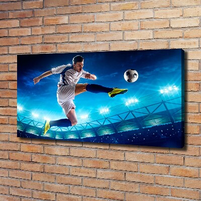 Tableau photo sur toile Football dans le stade