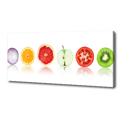 Tableau photo sur toile Fruits et légumes