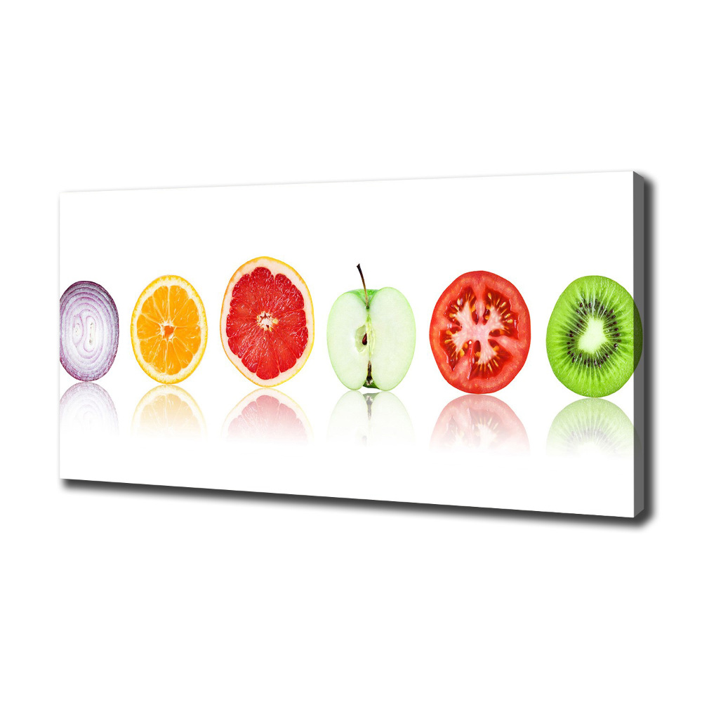 Tableau photo sur toile Fruits et légumes