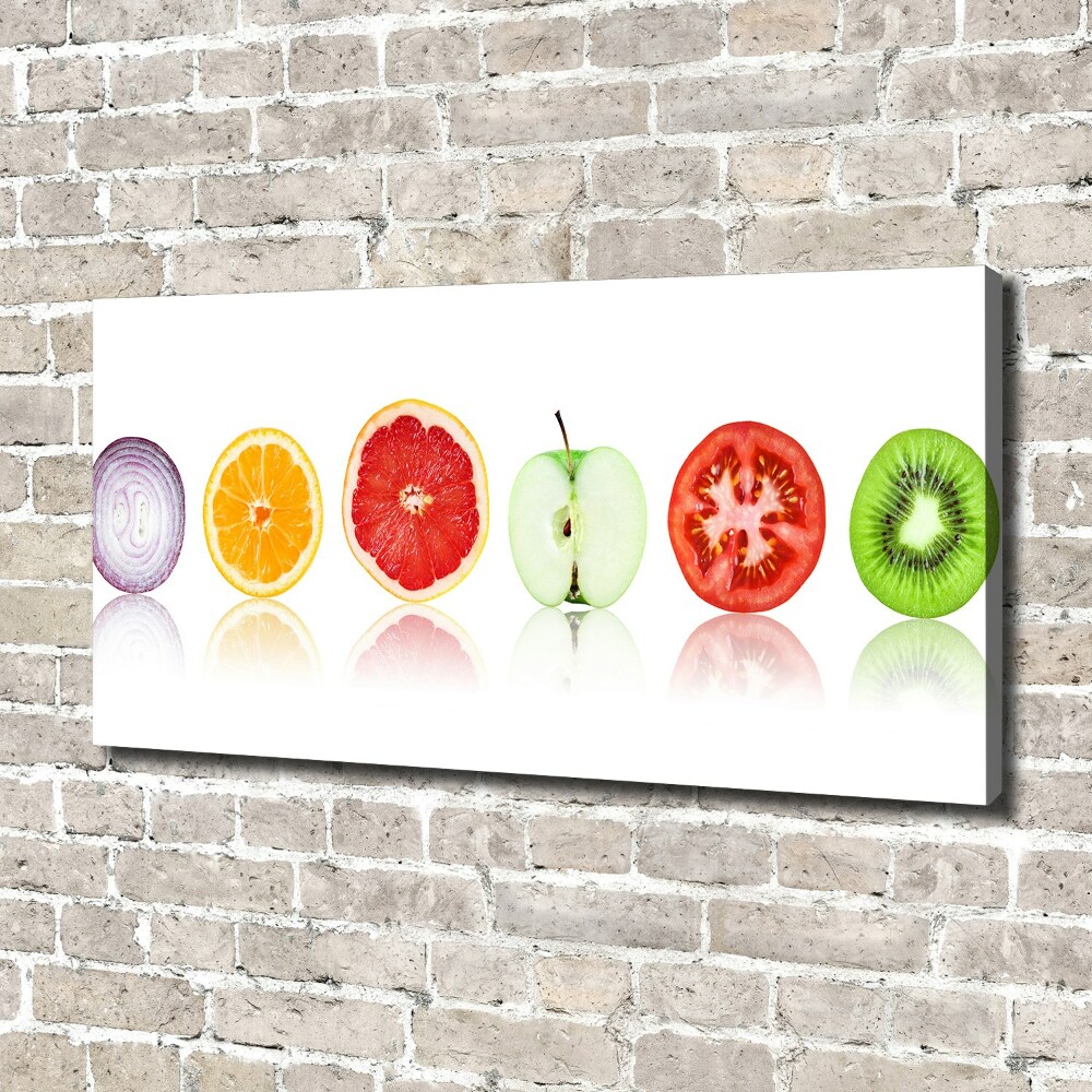 Tableau photo sur toile Fruits et légumes