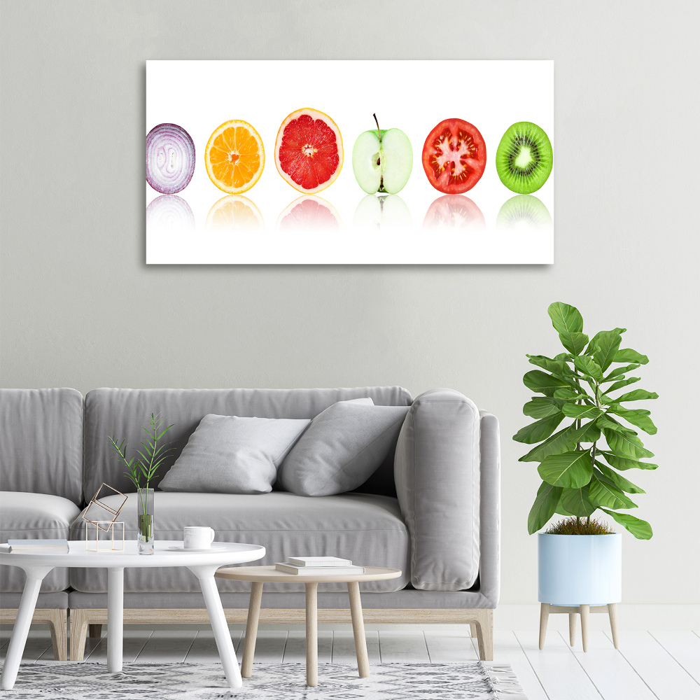 Tableau photo sur toile Fruits et légumes