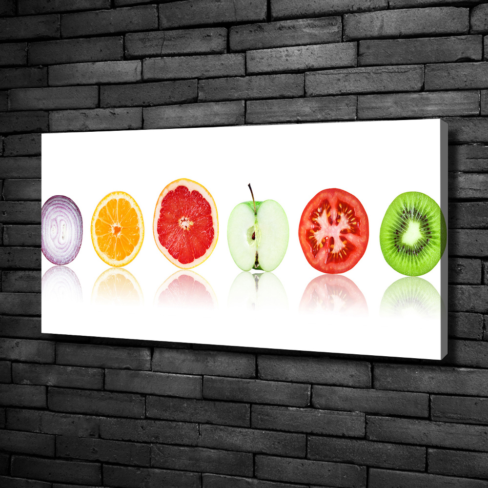 Tableau photo sur toile Fruits et légumes