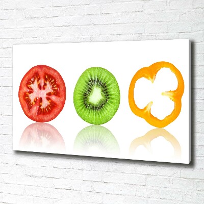 Tableau photo sur toile Fruits et légumes