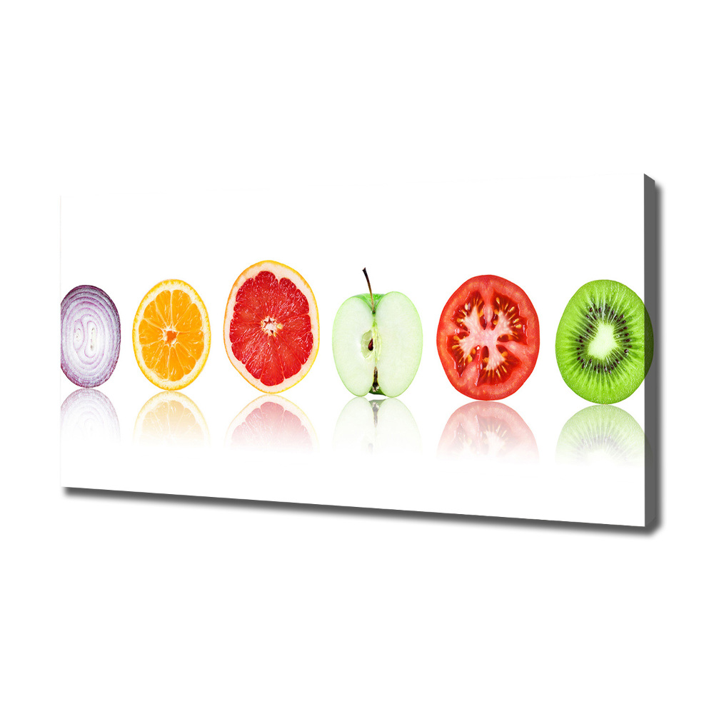 Tableau photo sur toile Fruits et légumes