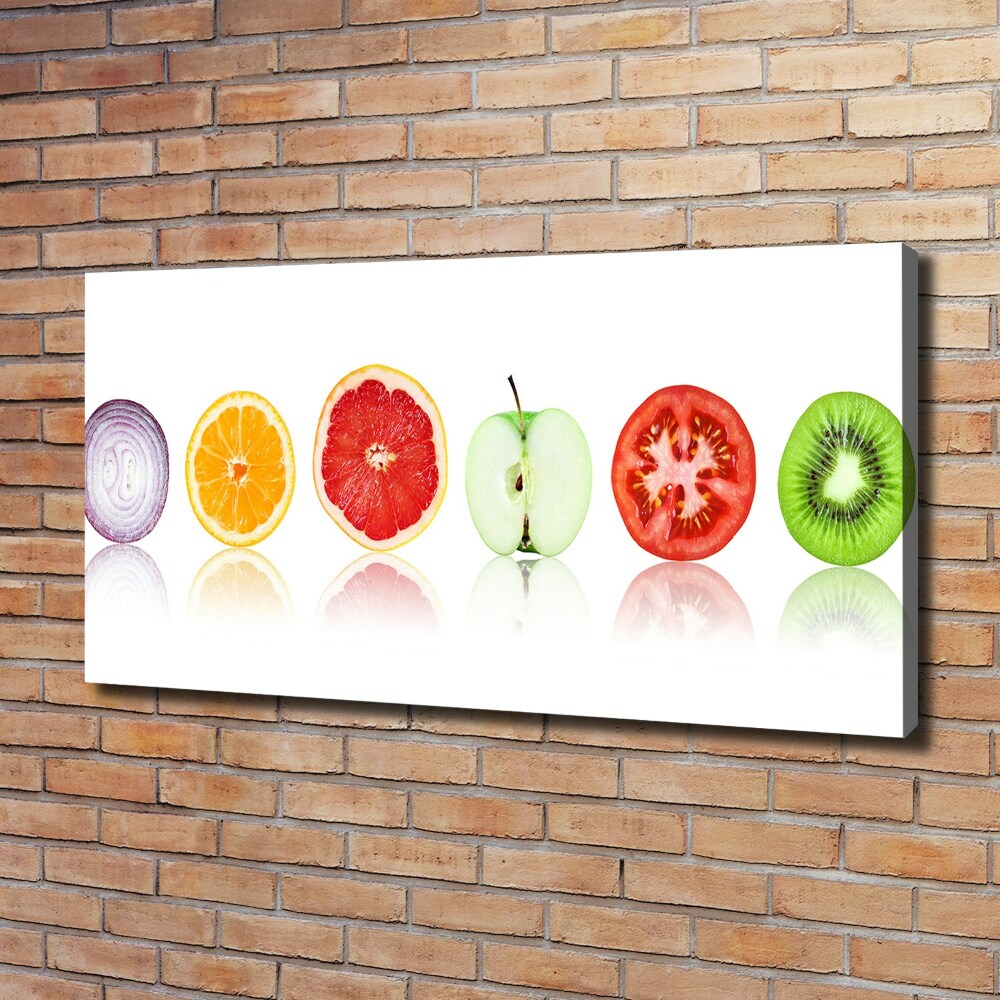 Tableau photo sur toile Fruits et légumes