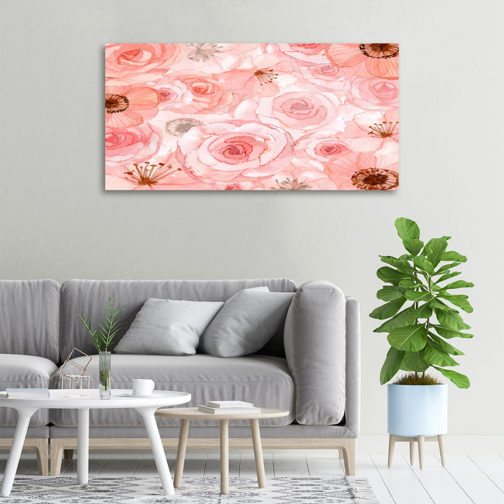 Tableau photo sur toile Motif floral