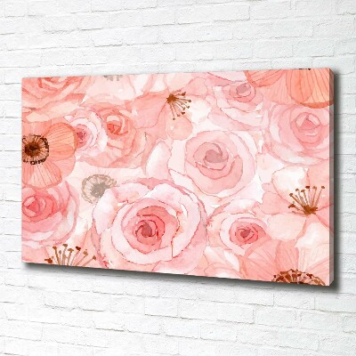 Tableau photo sur toile Motif floral