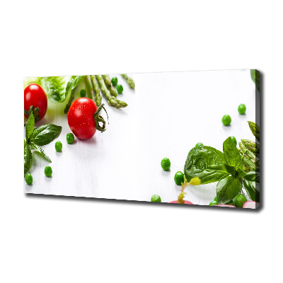 Tableau sur toile Légumes frais