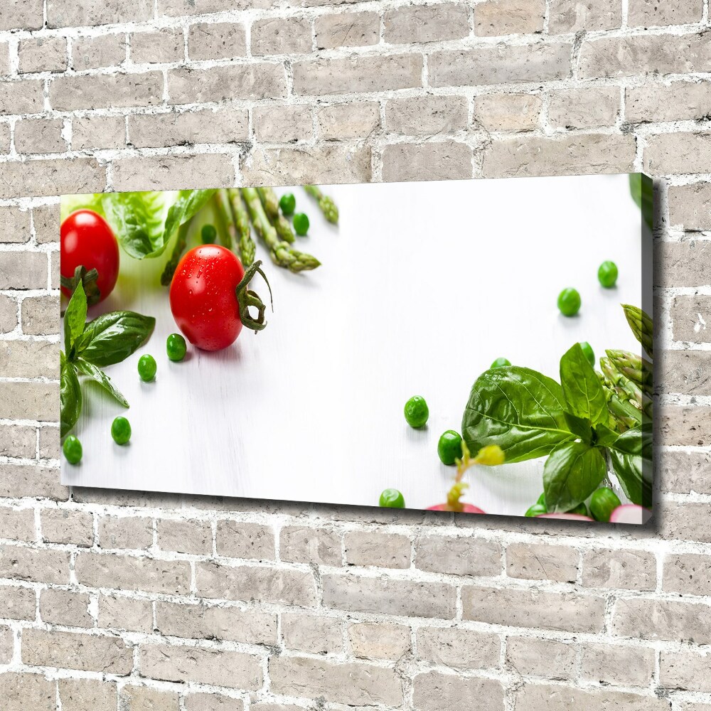 Tableau sur toile Légumes frais