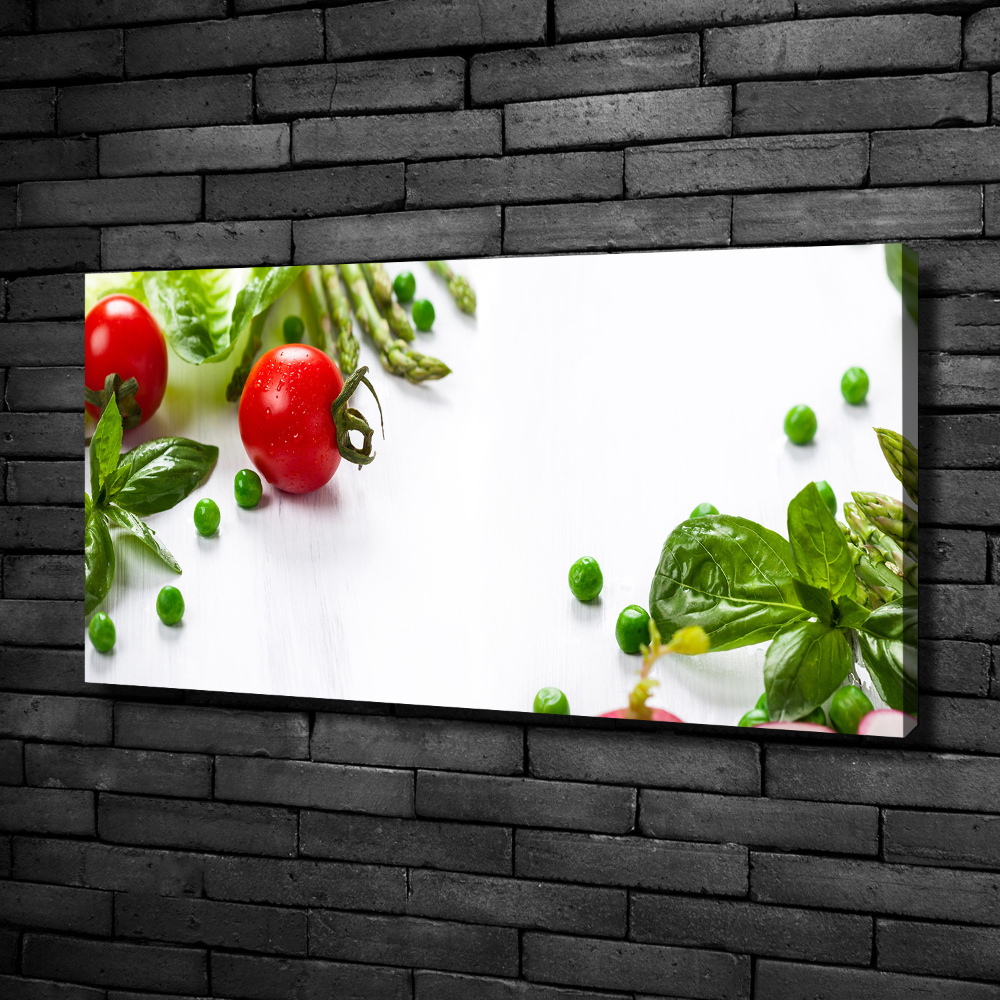 Tableau sur toile Légumes frais