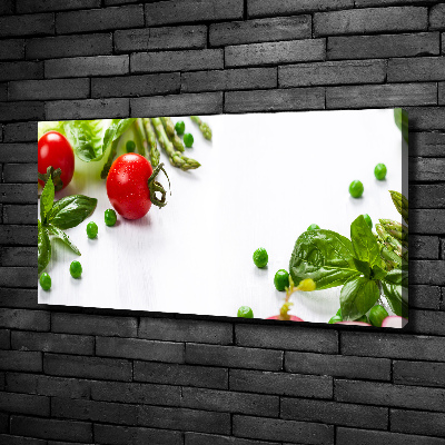 Tableau sur toile Légumes frais