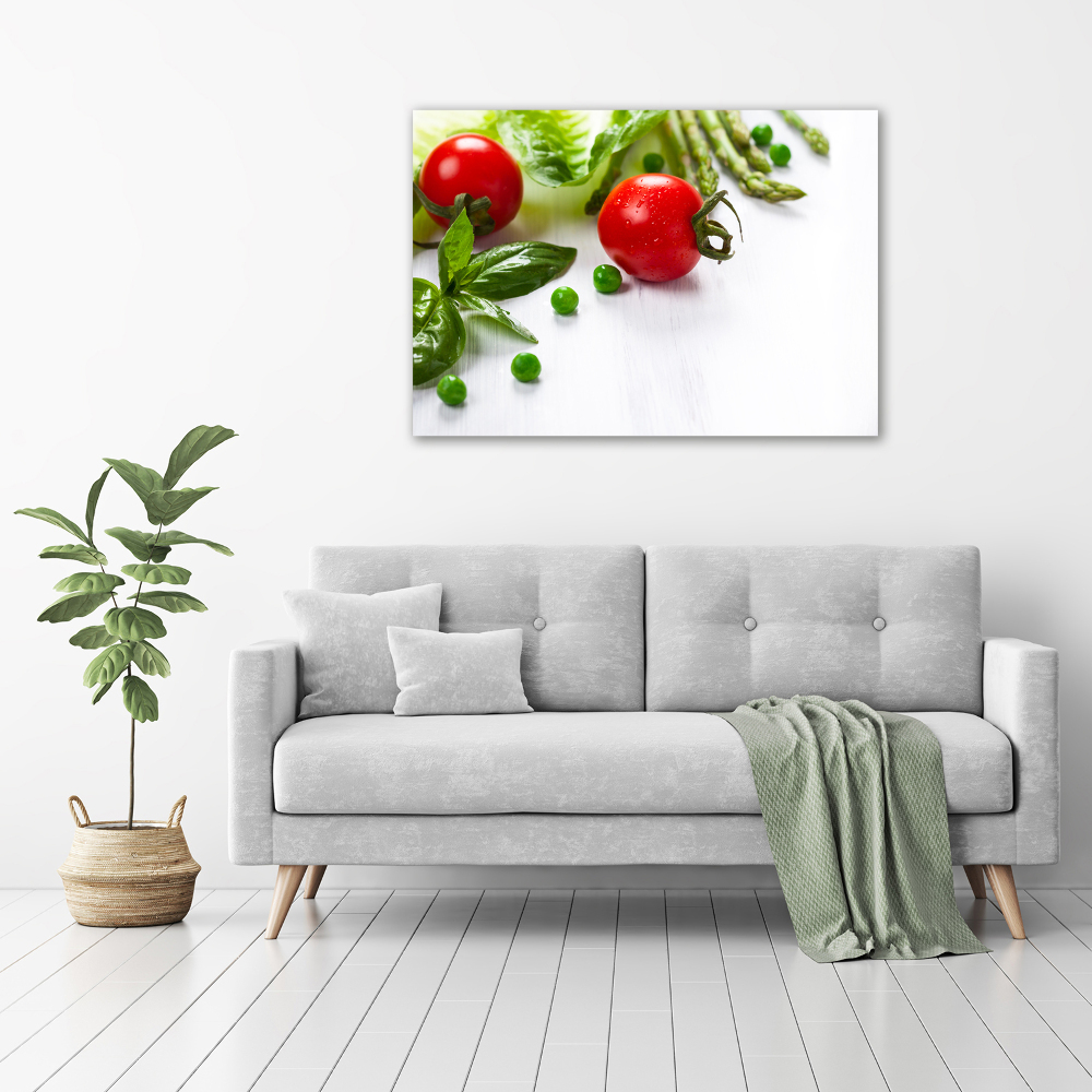 Tableau sur toile Légumes frais