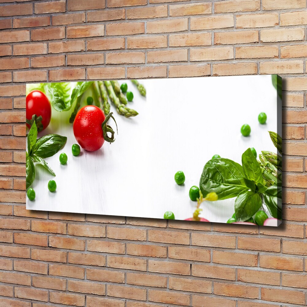 Tableau sur toile Légumes frais