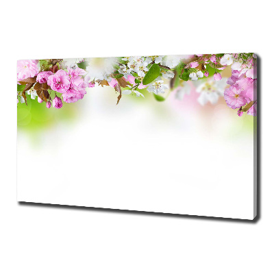 Tableau sur toile Fleurs de printemps