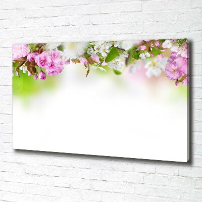 Tableau sur toile Fleurs de printemps