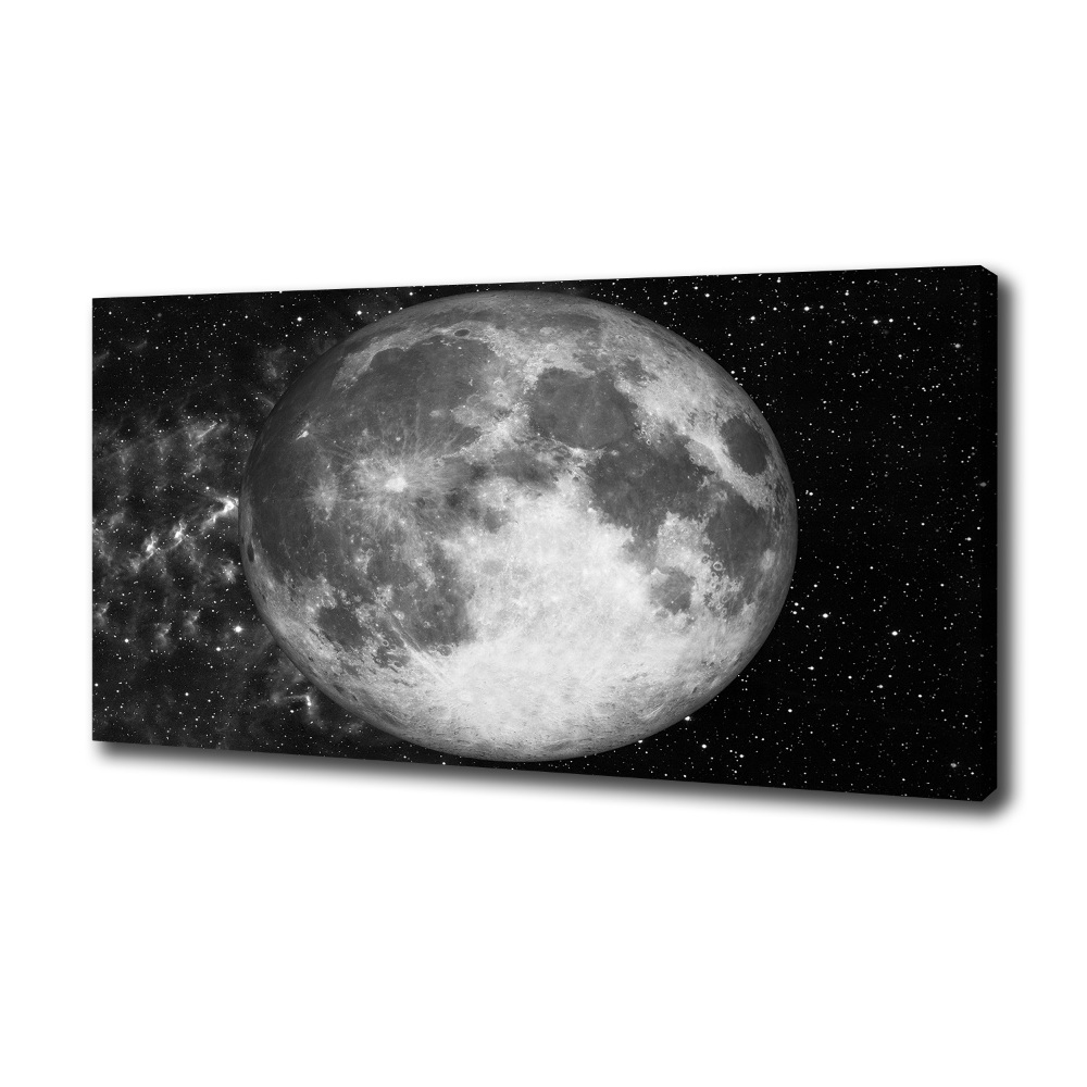 Tableau toile imprimée Lune