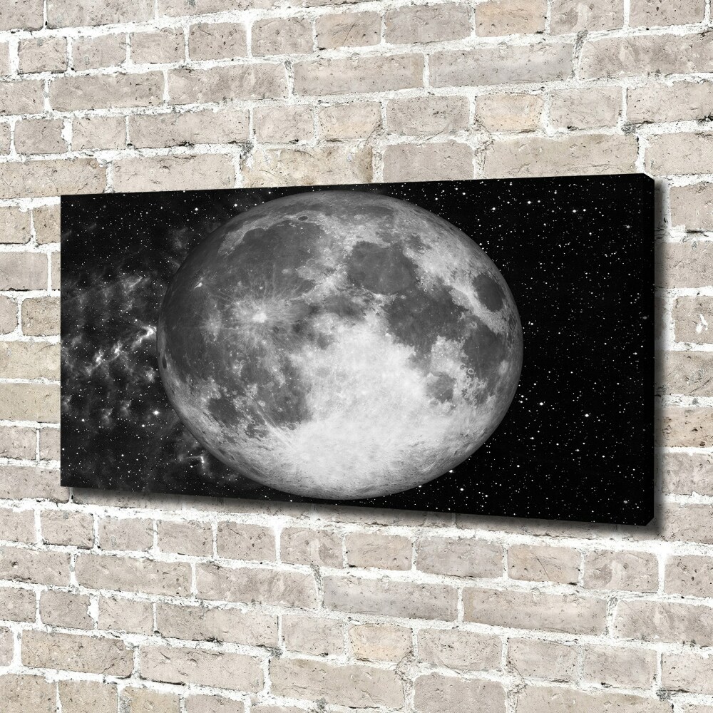 Tableau toile imprimée Lune