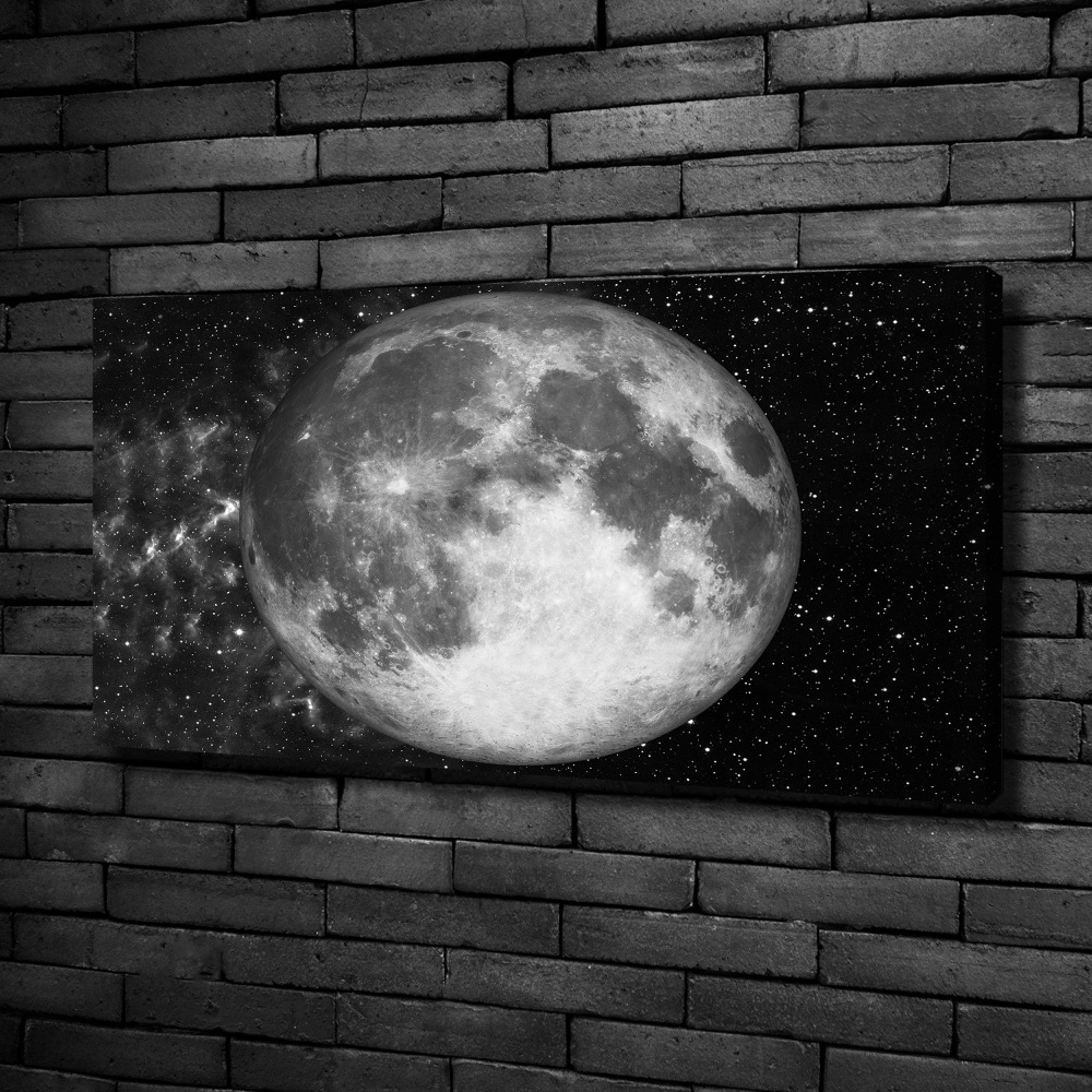 Tableau toile imprimée Lune