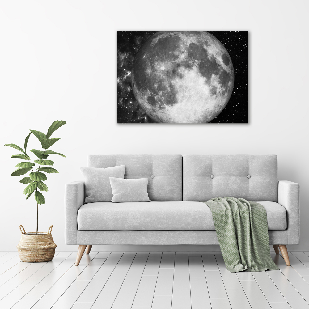 Tableau toile imprimée Lune