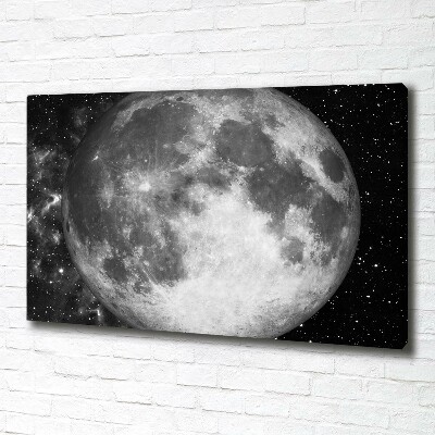 Tableau toile imprimée Lune