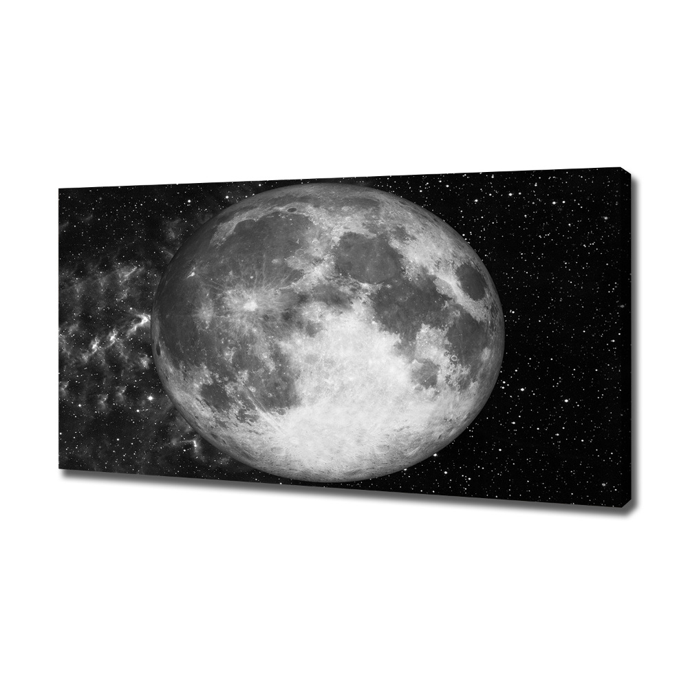 Tableau toile imprimée Lune