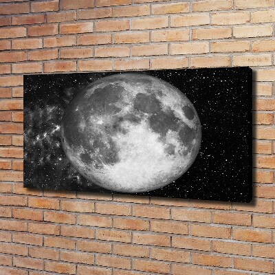 Tableau toile imprimée Lune