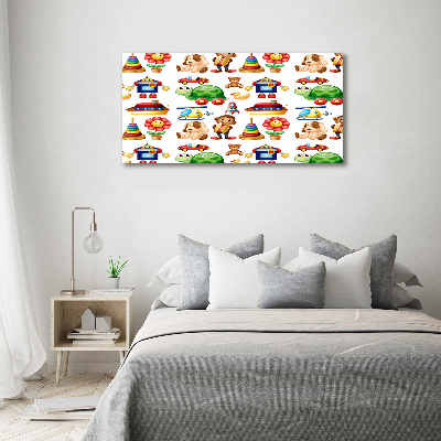 Tableau sur toile Jouets