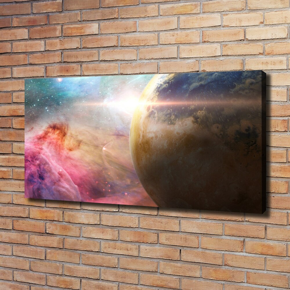 Tableau toile imprimée Galaxie